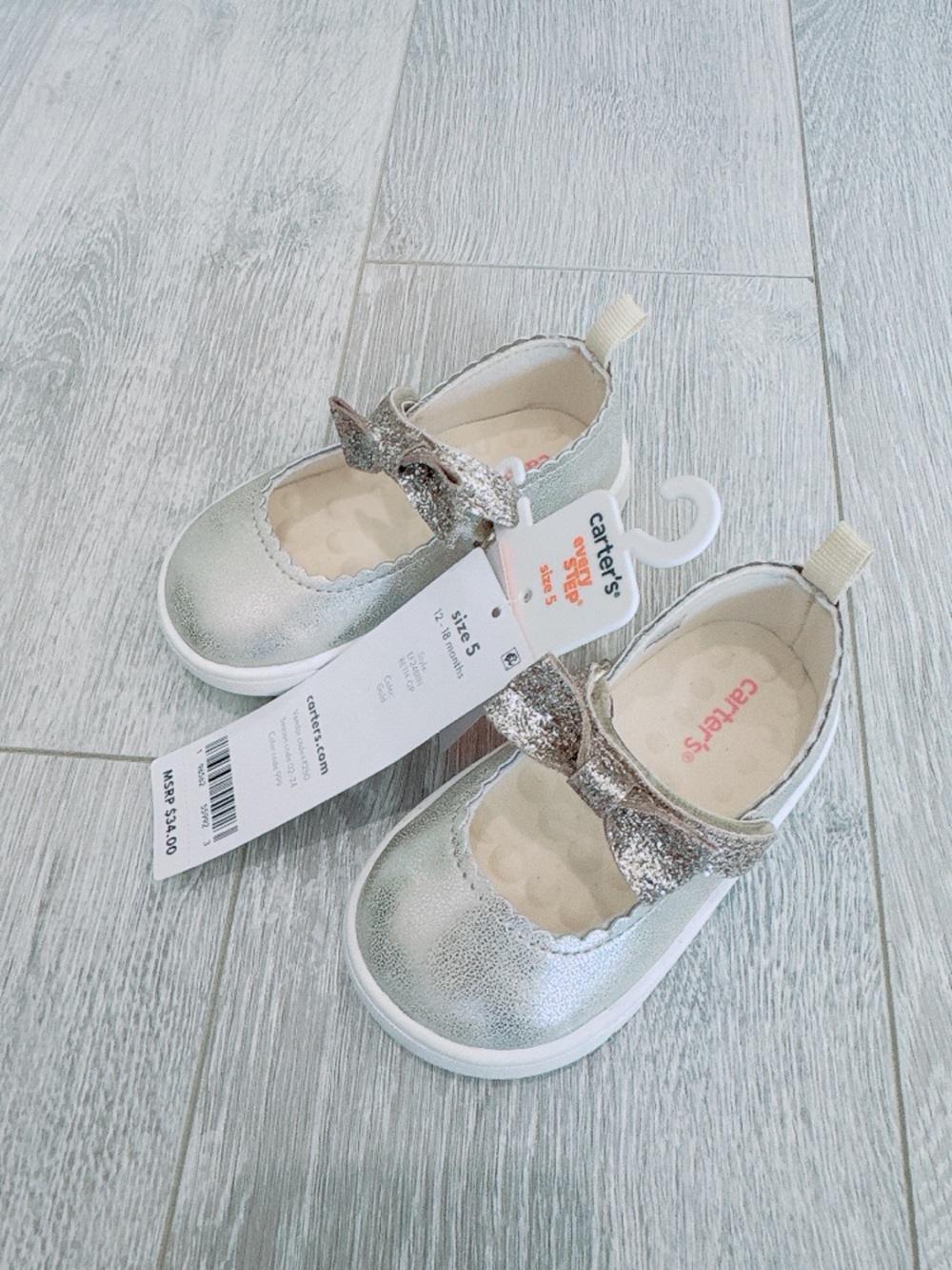 NWT Carter's Every Step Baby Girls' Beth-gp Size 5